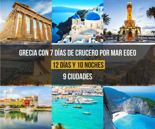 Grecia con 7 Días de Crucero por Mar Egeo