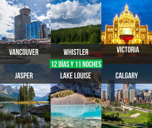 Vancouver – Whistler – Victoria – Rocosas